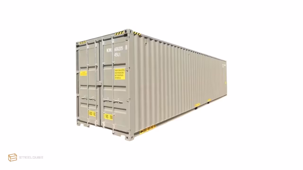 Kontener morski 40'HCDD OW - nowy