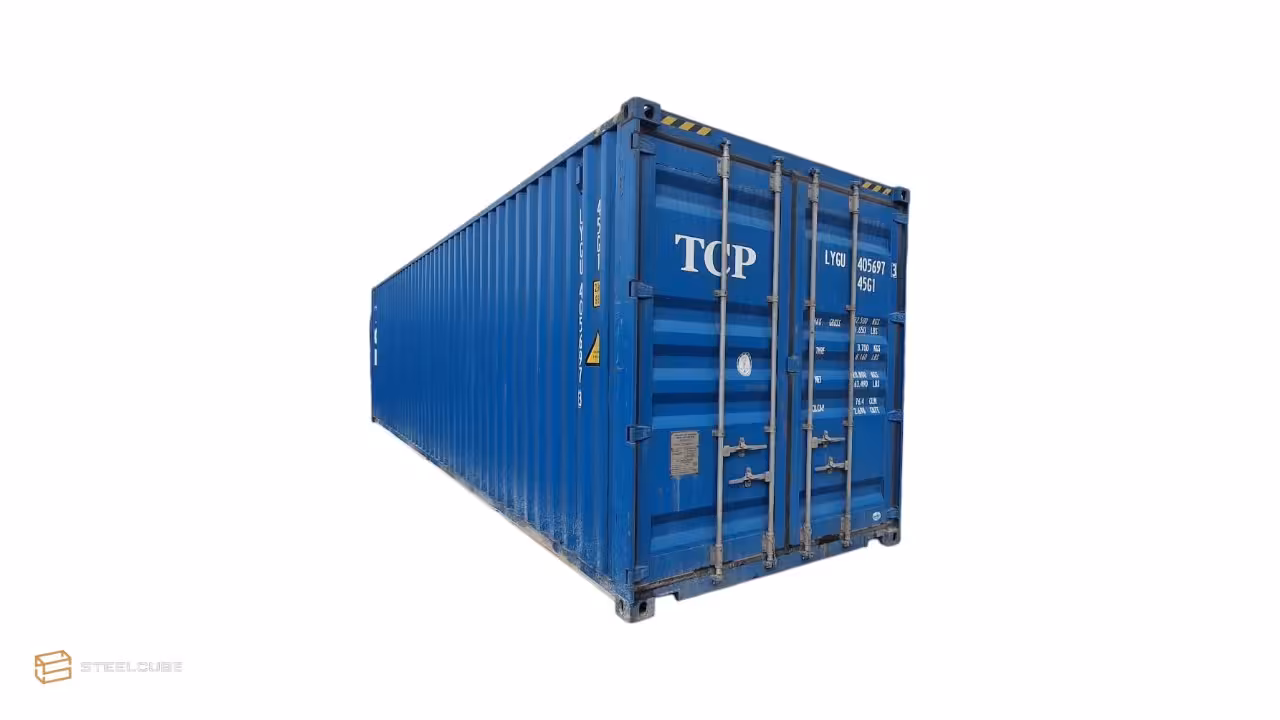 Kontener morski 40'HC CW - Premium-używany